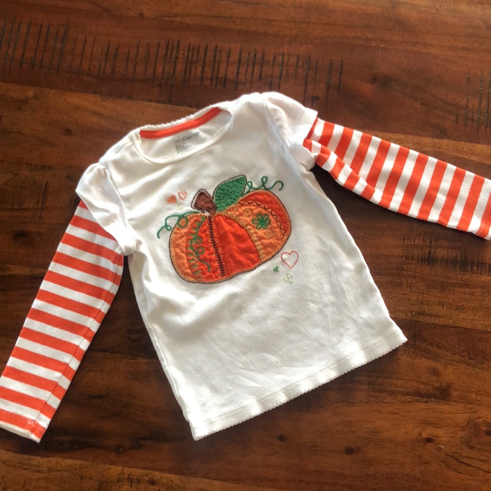 Baby Gap Pumpkin Shirt